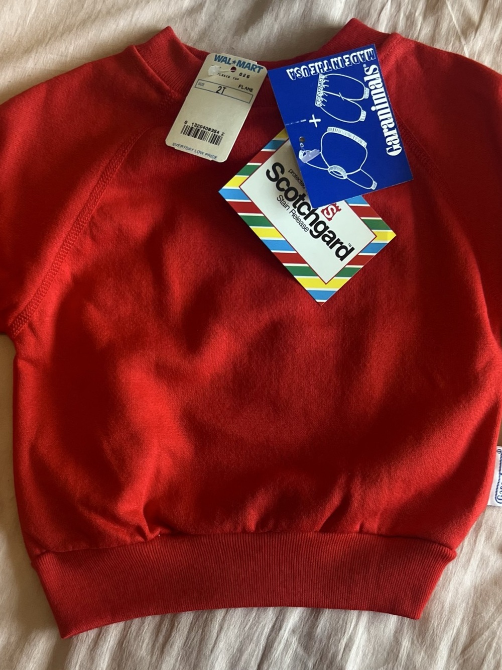 Vintage 1984 Garanimals Red Sweatshirt